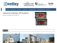 Tablet Screenshot of bentley-sips.com